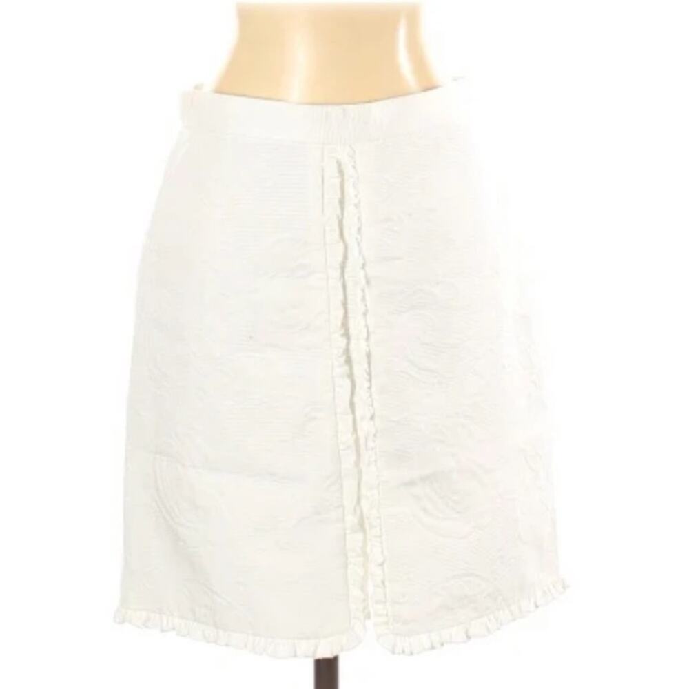NWT Beth Bowley white ruffle skirt